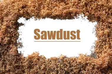 Sawdust pile clipart