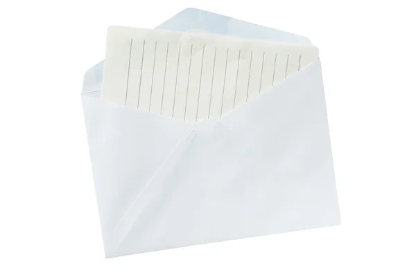 White envelope — Stock Photo, Image