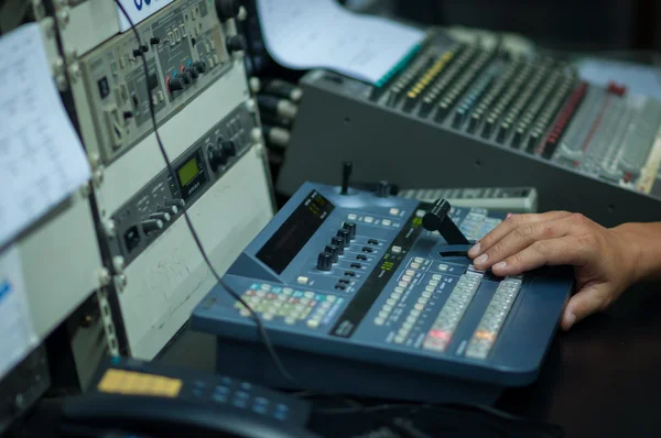 Vision mixing panel — Stock Photo, Image