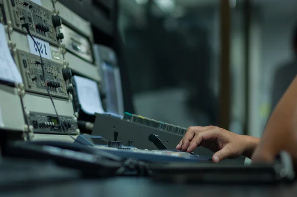 Vision mixing panel — Stock Photo, Image