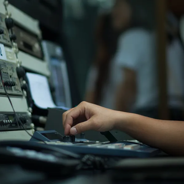 Vision mixing panel — Stock Photo, Image