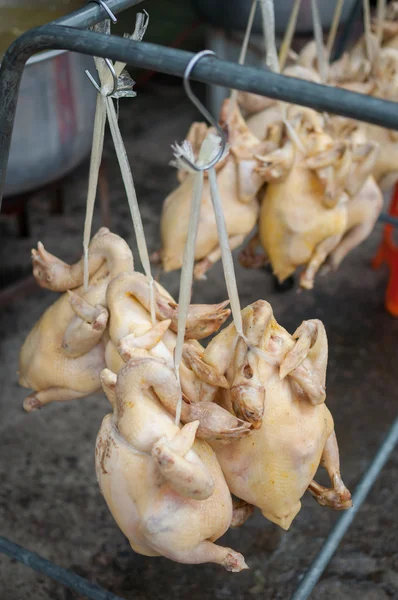 Boiled chickens — Stock Photo, Image