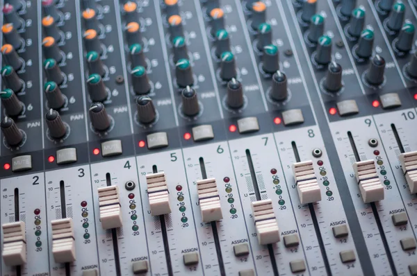 Sound mixer — Stock Photo, Image