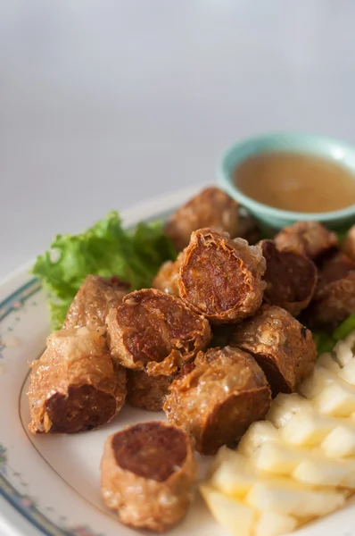 Comida frita tailandesa — Foto de Stock
