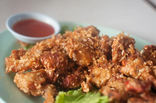 Gebakken softshell crab — Stockfoto