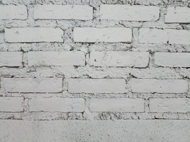 beyaz tuğla duvar dokusu arkaplan yüzeyi