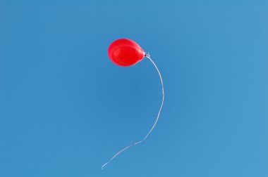Balon gökyüzünde