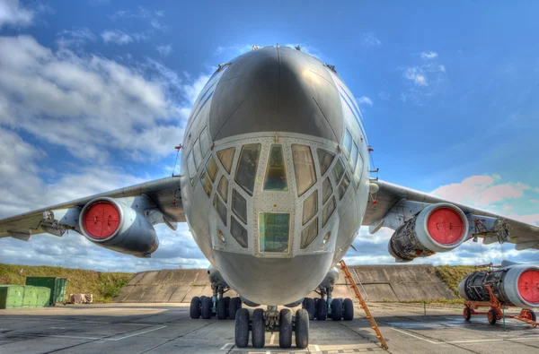 Jet uçağı — Stok fotoğraf