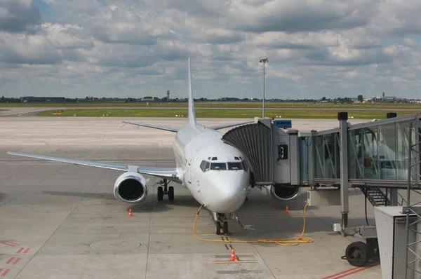 Aeronaves de passageiros — Fotografia de Stock