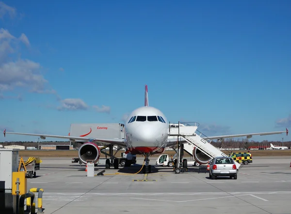 Passagierflugzeug — Stockfoto