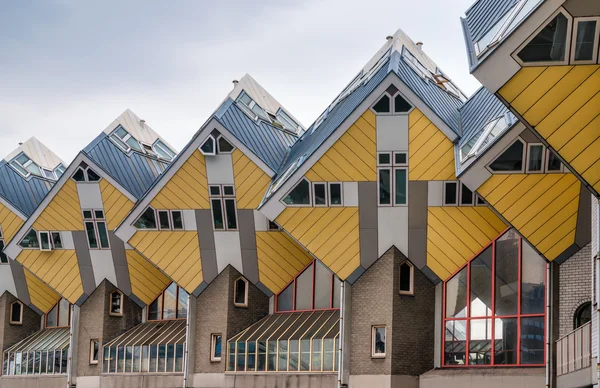 Kubus huizen in Rotterdam — Stockfoto