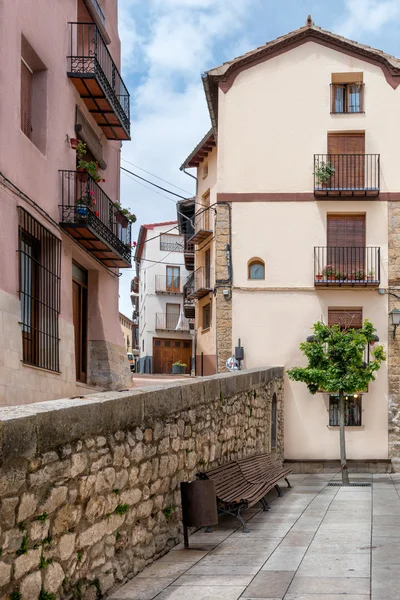 Città vecchia in Spagna Morella — Foto Stock