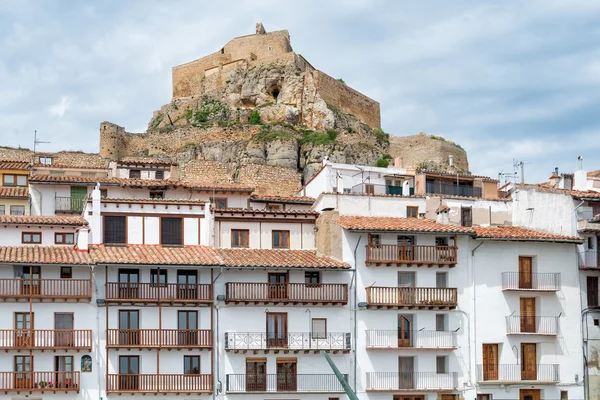 Alte stadt in spanien morella — Stockfoto