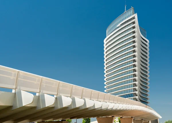 Torre de agua en Zaragoza España — Foto de Stock