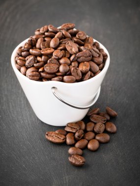 kahve çekirdekleri kase