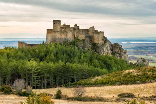 Ortaçağ Kalesi, loarre, aragon, İspanya