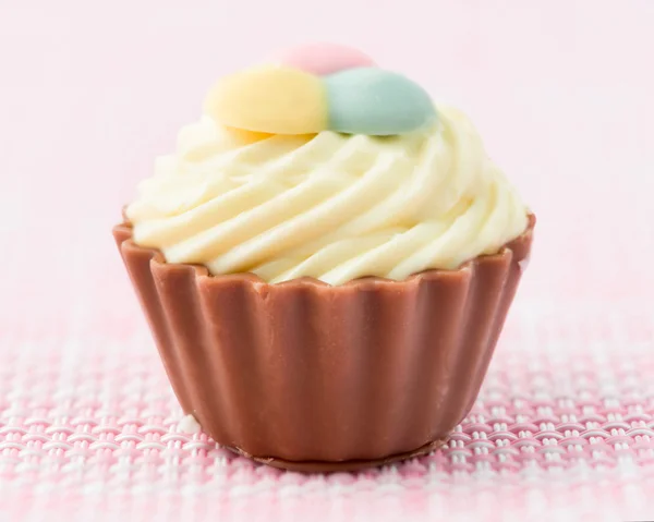 Cupcake of chocolate — Stock Photo, Image