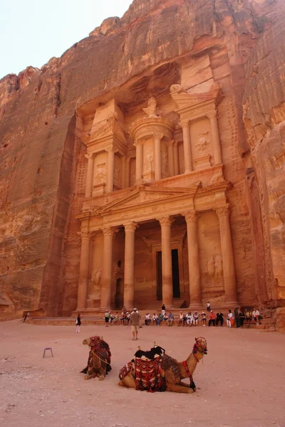 Petra, Jordánsko — Stock fotografie