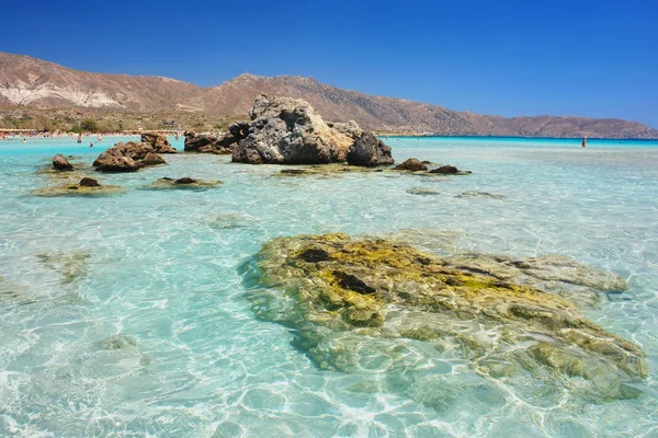 Elafonisi beach, Crete — Stock Photo, Image