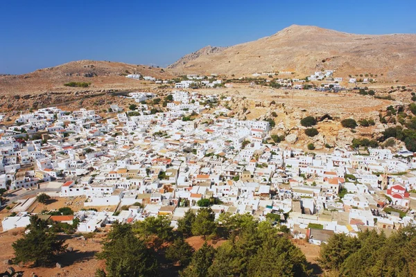 Lindos, Rhodos — kuvapankkivalokuva