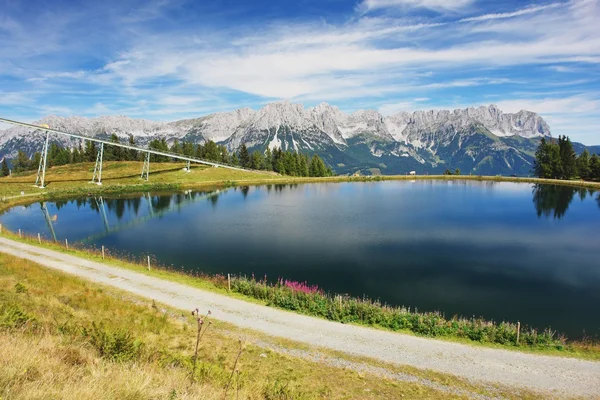 Wilder kaiser, Rakouské Alpy — Stock fotografie