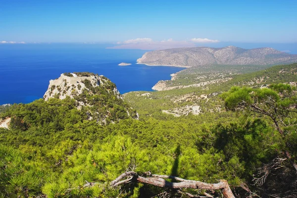 Monólithos, Rhodos — Stockfoto