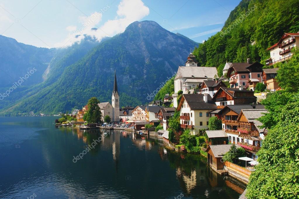 Hallstatt Austria Stock Photo Image By C Mildax 46864645
