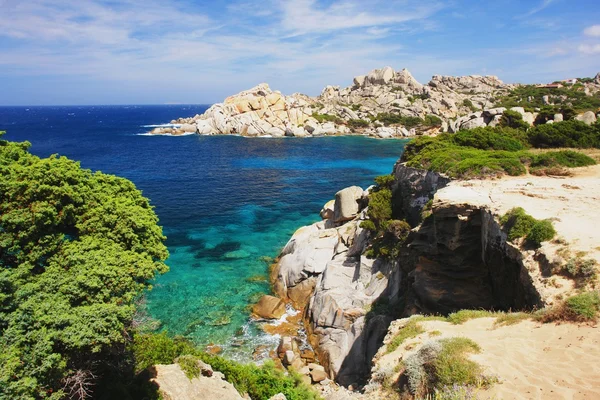 Capo testa, Sardinie — Stock fotografie