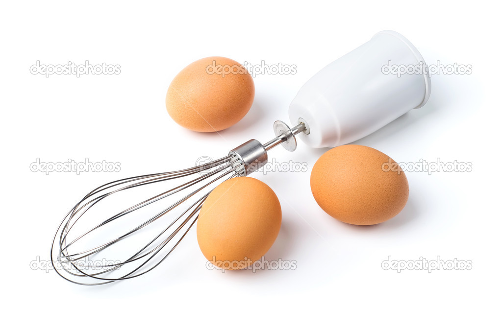 Eggs and whisk