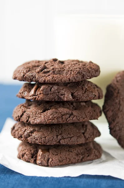 Biscotti al cioccolato — Foto Stock