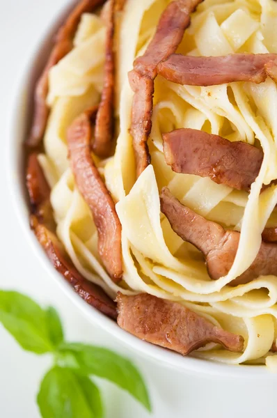 Pasta alla carbonara di alla — Foto Stock