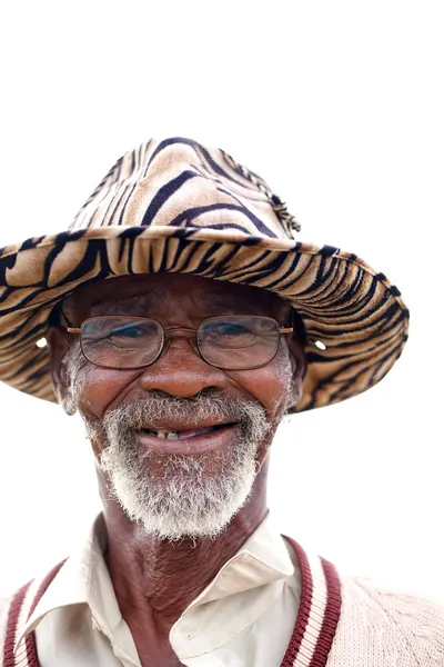 Old african male — Stock Photo, Image