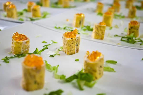 Canapy de caviar . — Foto de Stock