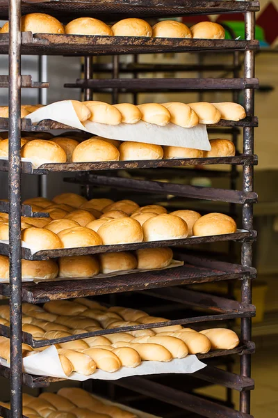 Bread cooling off — Stock Photo, Image