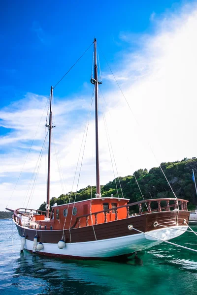 Docked classic — Stock Photo, Image