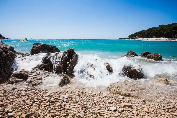 Crystal waves breaking — Stock Photo, Image