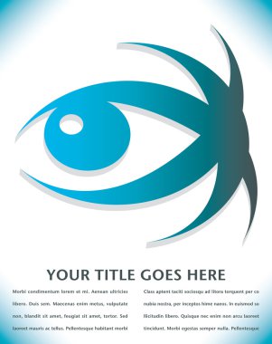 kopya alanı ile 3D göz tasarım çarpıcı.