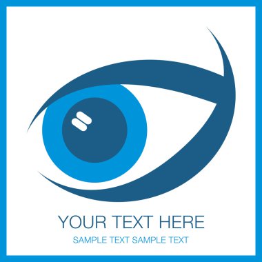 kopya alanı ile çarpıcı eye tasarım.