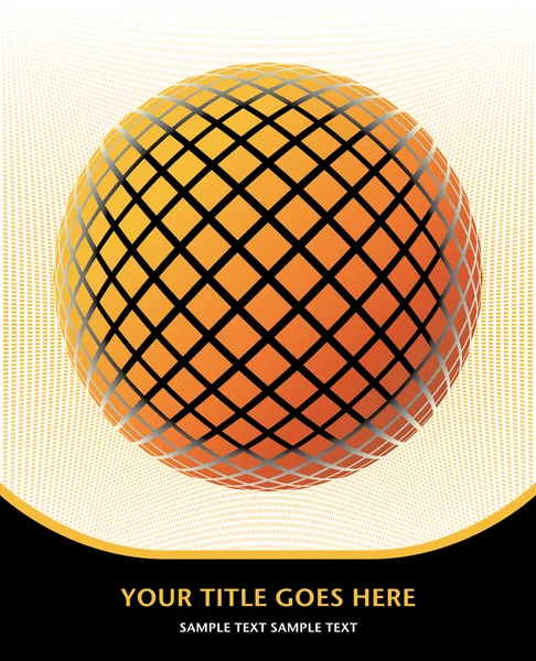 Vecteur de conception de globe numérique coloré — Image vectorielle