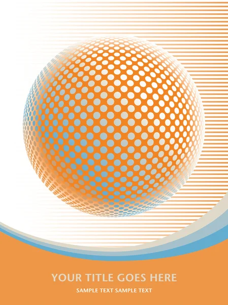 Diseño globo colorido — Vector de stock