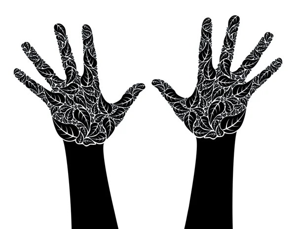 Hand design — Stock Vector