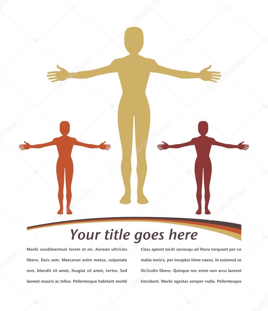 Compassionate human design. — Stock Vector © aquasip 27484009