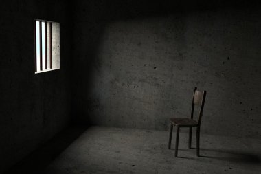 Detained - 3D Prison clipart