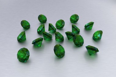 3B emerald - 18 yeşil taşlar