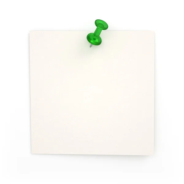 3D Realistic Post-it — Stock Photo, Image