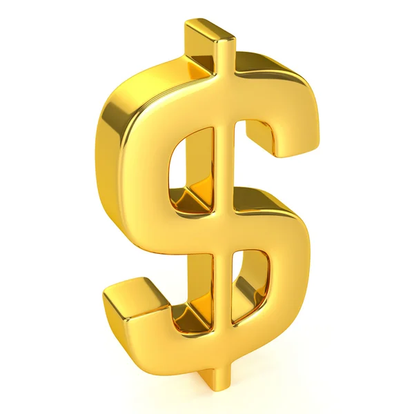 Golden Dollar — Stock Photo, Image