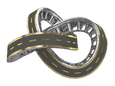 sonsuz yol Altın çizgili