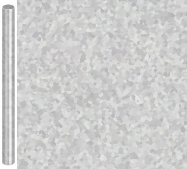 Galvanizli çelik doku (Metal borular için)