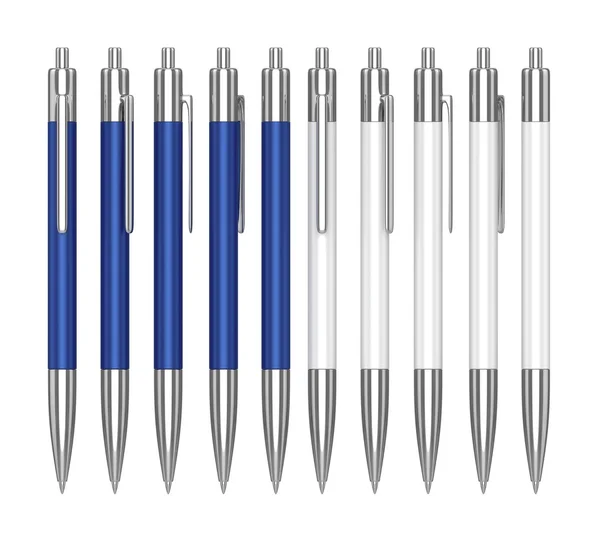 Set of Pens - Isolated — Stock Photo, Image