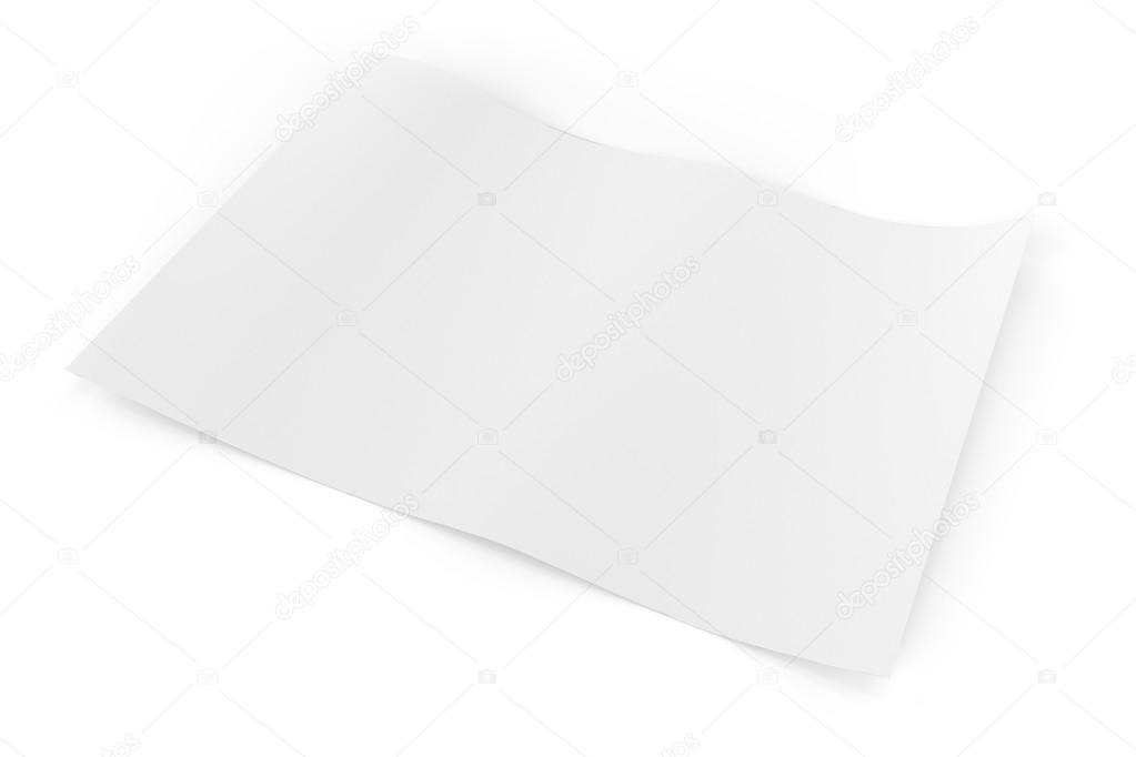Crumpled Sheet - Isolated